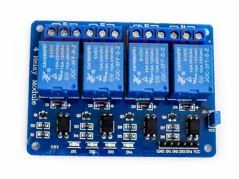Relay Unit 4 Channel 10A