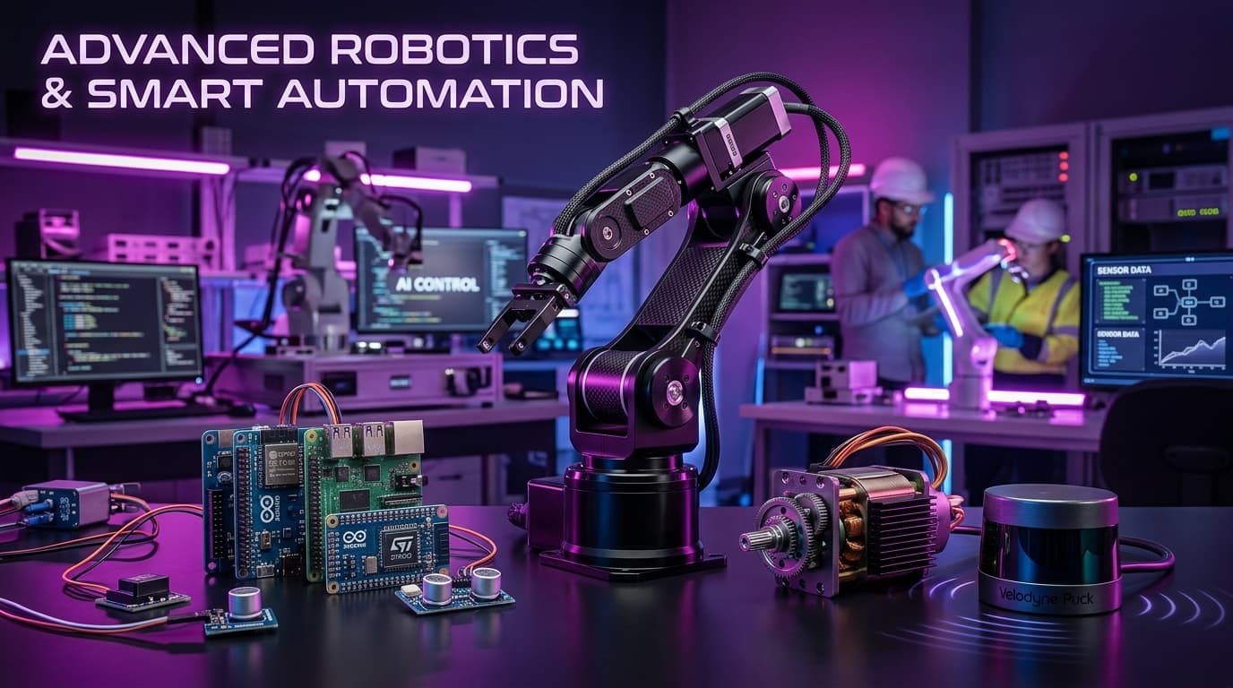 Advanced Robotics and Smart Automation Hardware