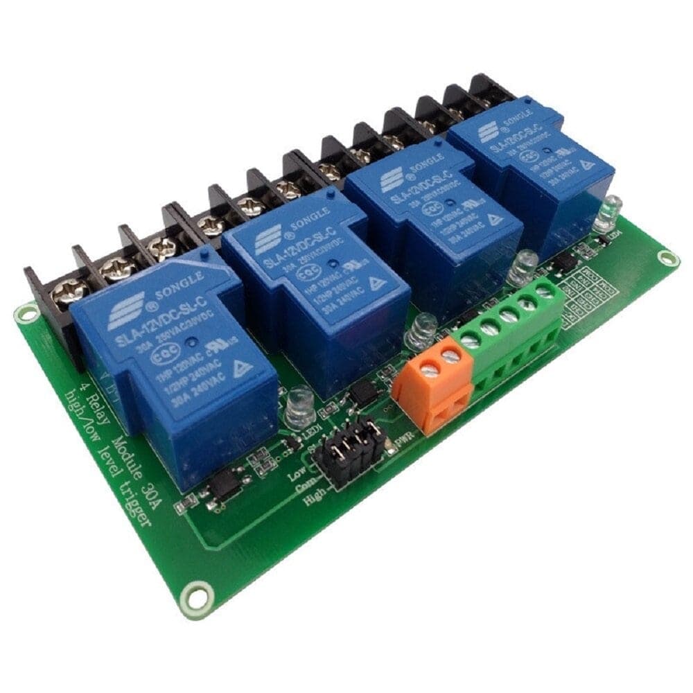Relay Unit 4 Channel 30A
