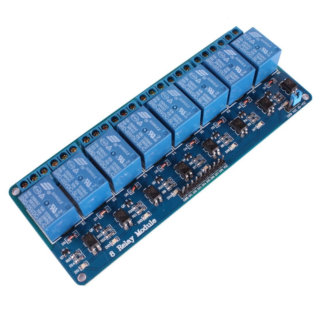 Relay Unit 8 Channel 10A